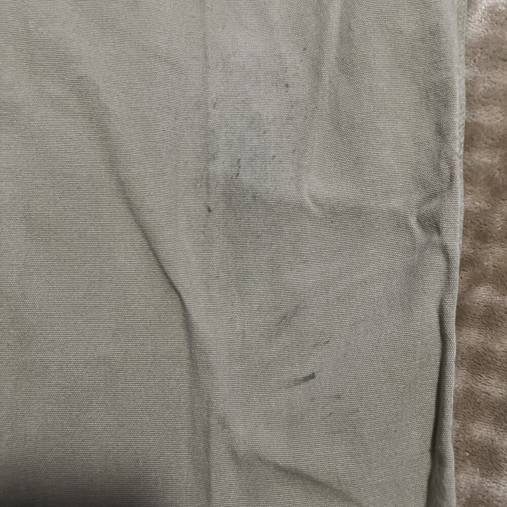 Carhartt Relaxed Fit Carpenter Pants Mens 38x32 Tan Canvas Distressed - Picture 7 of 14